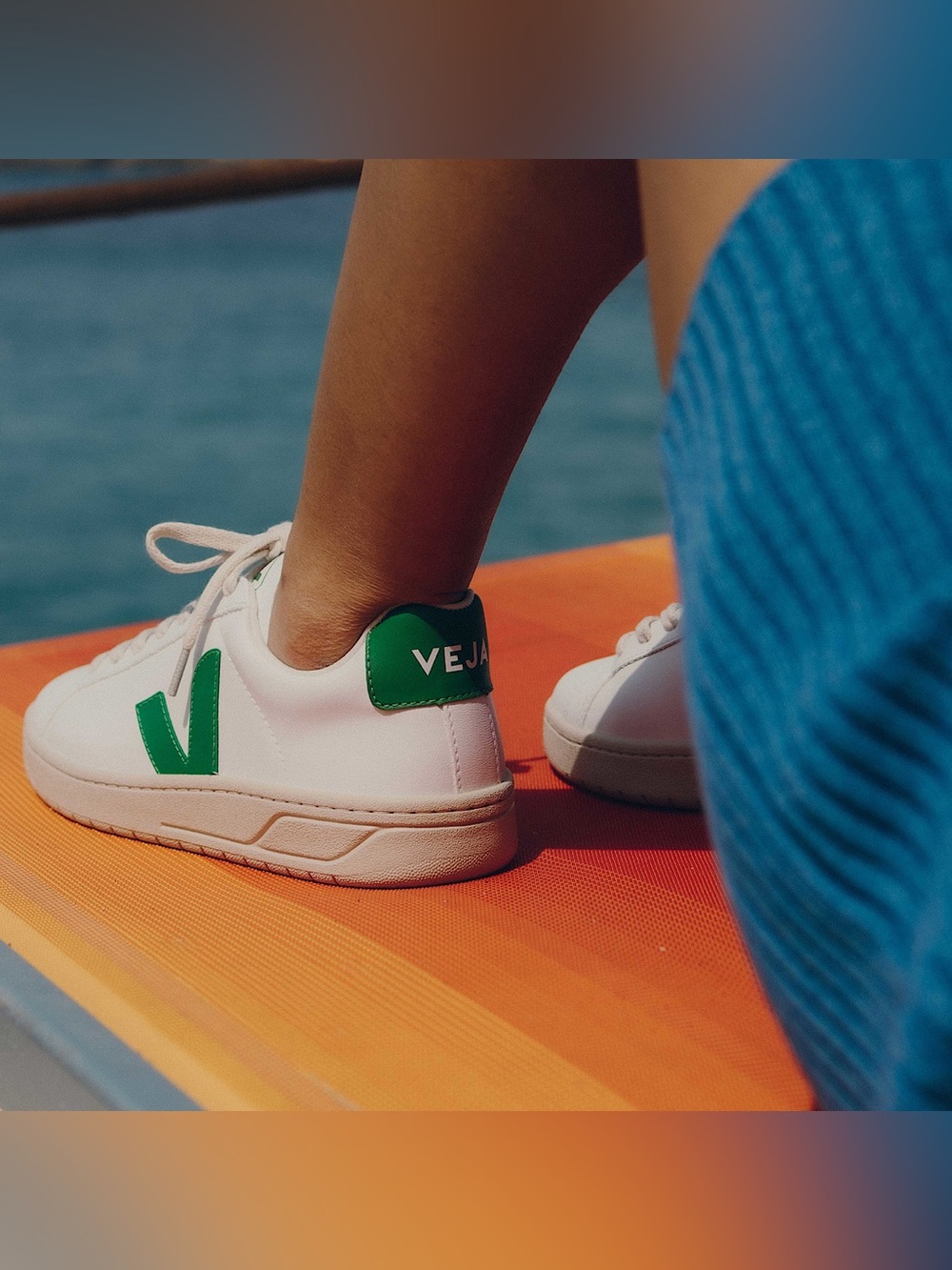 Veja Urca CWL White Emeraude Sneakers